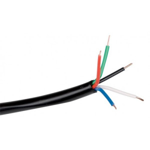 Cablu electric blyss 1m cupru multifilar 5 fire - Cablu electric  cupru multifilar marca Blyss lungime 1m diametru exterior cablaj 10mm diametru fire 0.75mm diametru fir masa 1mm diametru exterior cablaj 10mm 5fire