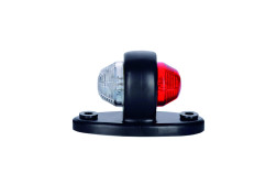 RS-432205 Horpol SJ LD 465 - lampa gabarit led 65x42x46mm alba, rosie cu suport de fixare marca horpol