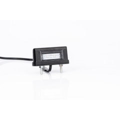 Lampa iluminare numar inmatriculare da cu led 83x40x30mm marcafristom - Lampa numar dreptunghiulara 12V / 24V LED cu iluminare numar 83x40x30mm IP68 da cablu inclus