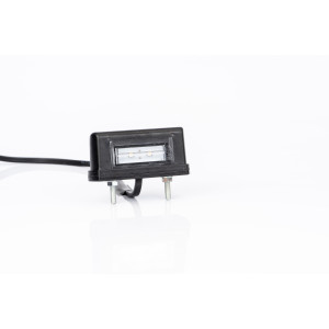Lampa iluminare numar inmatriculare da cu led 83x40x30mm marcafristom - Lampa numar dreptunghiulara 12V / 24V LED cu iluminare numar 83x40x30mm IP68 da cablu inclus