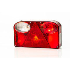 Lampa spate cu 7 functii bec incandescent 238x138x55mm fristom - Lampa spate  cu bec incandescent dreptunghiulara cu 7 functii, dimensiuni 238x138x55 mm