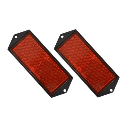 Reflectorizant spate de culoare rosie banda autoadeziva marca carpoint - Reflectorizant  cu suport de fixare, culoare rosie, forma dreptunghiulara