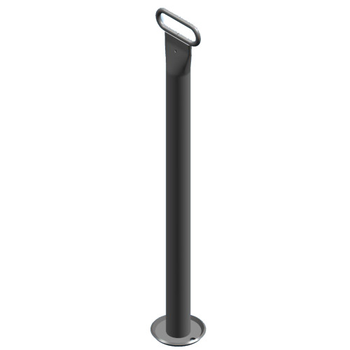Picior de sprijin blyss 600mm teava 48x2.6mm - Blyss BL 48/600 - picior de sprijin  teava exterioara 48x2.6 mm cu sarcina maxima 280 kg lungime maner 120 mm lungime totala 600 mm