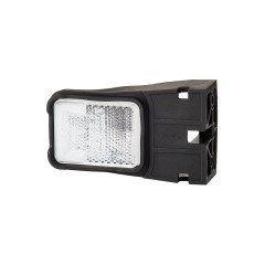 Lampa gabarit led alba cu suport de fixare marca horpol - Lampa gabarit dreptunghiulara cu suport de fixare 12V / 24V LED lumina alba coeficient impermeabilitate IP68 cablu inclus