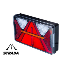 Lampa spate led horpol - Lampa spate cu LED dreptunghiulara cu 6 functii, dimensiuni 238x140 mm