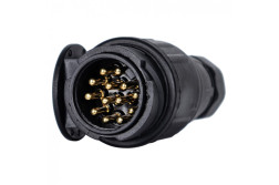 RS-680075 Mykamar stecher 13 pini - stecher 13 pini compatibil cu autovechiculele echipate cu priza 13 pini marca proplus conector 1 tip 13 pini plastic