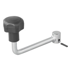 Maner pentru roata de manevra 60mm diametru ax 17mm lungime 153mm -