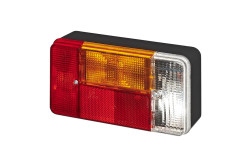 Lampa spate radex 5001 5 functii 194x104mm dreapta