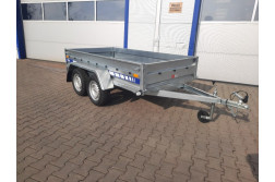 Blyss BR752613T remorca usoara  nefranata 750 kg  monoax cu sarcina utila de 514 kg si dimensiuni utile de 263x132x35cm