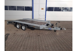 Blyss IMPERIAL 2745MS platforma auto  franata 2700 kg  in 2 axe cu sarcina utila de 2050 kg si dimensiuni utile de 450x210cm