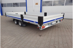 Blyss OLYMPIA CARGO 2745 platforma auto  franata 2700 kg  in 2 axe cu sarcina utila de 1890 kg si dimensiuni utile de 450x216x35cm