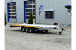 Blyss SILVERSTONE 35521 ALUMINIU platforma auto  franata 3500 kg  in 3axe cu sarcina utila de 2760 kg si dimensiuni utile de 820x208x5cm